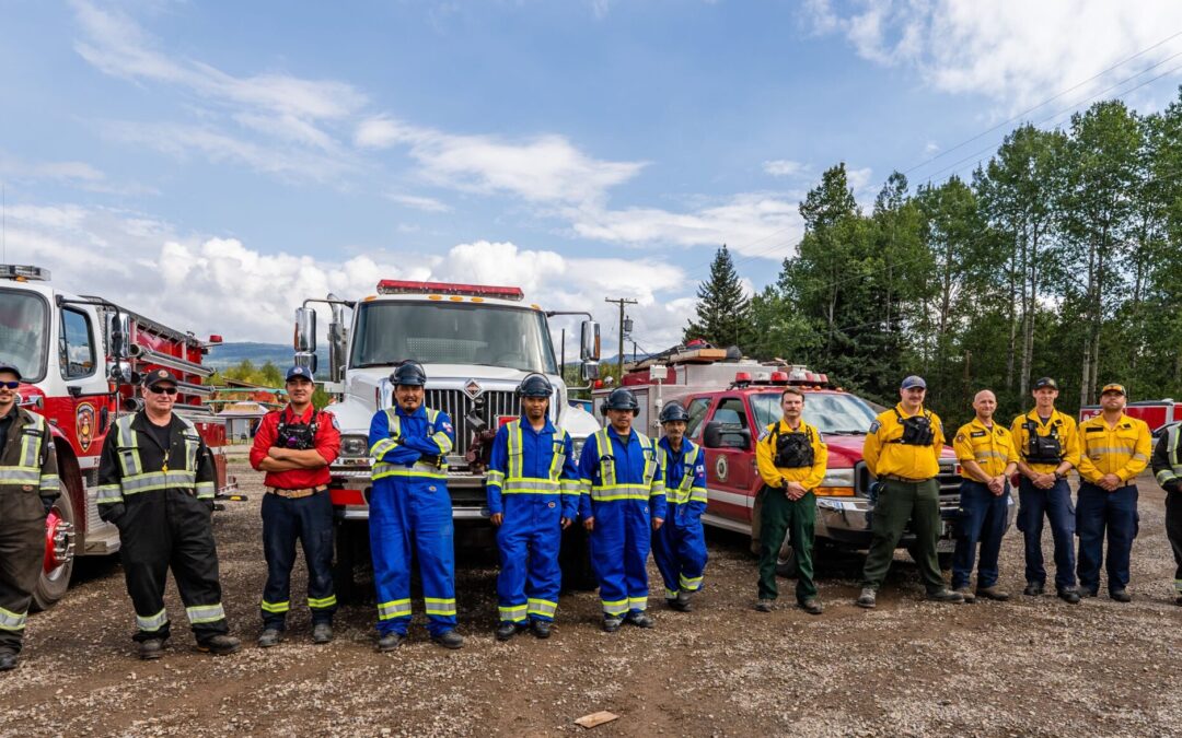 Protecting the community of Witset from the John Brown Creek Fire  