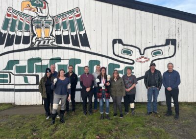 K’ómoks First Nation first aid training participants