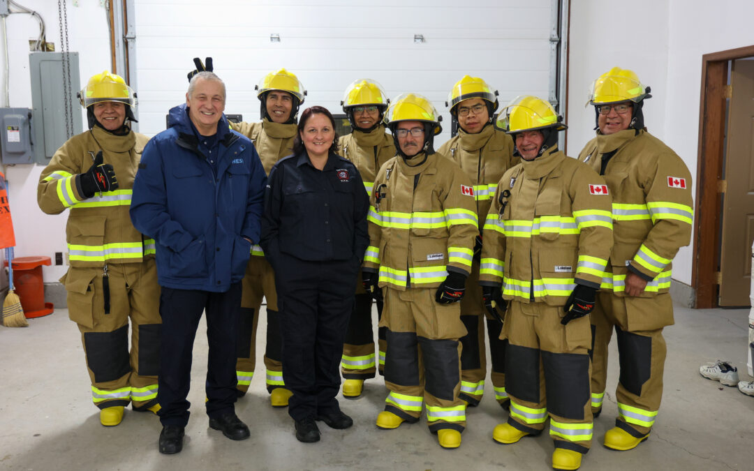 New gear delivery for Tsq̓éscen̓ First Nation Volunteer Fire Department
