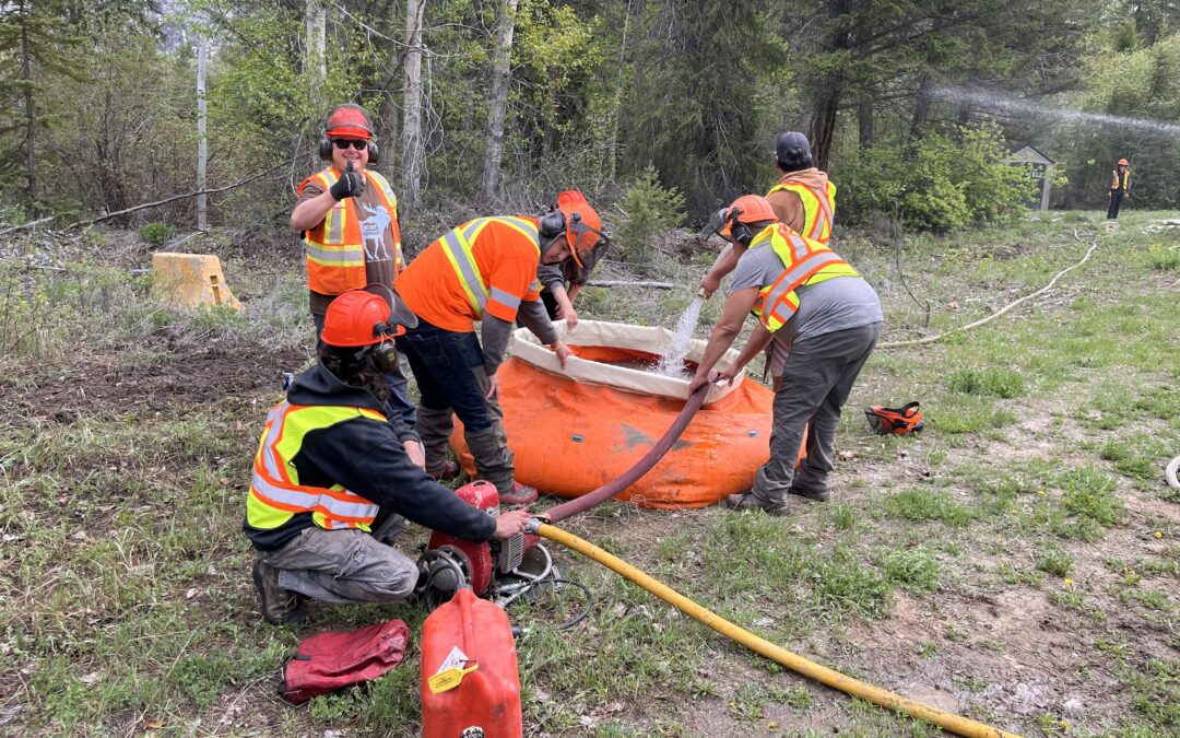 FNESS Wildfire Training Program helps Shuswap Band prepare for 2024 wildfire season