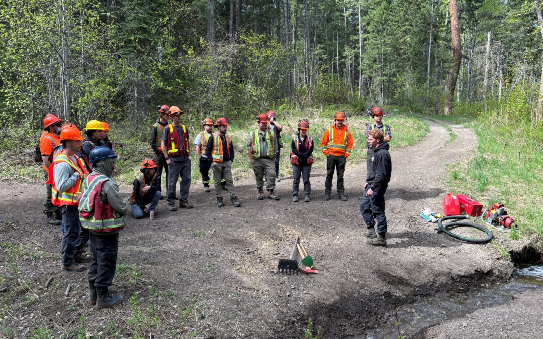 Strengthening Wildfire Readiness: Outdoor S-100A Training with Westbank First Nation and Ntityix Resources LP