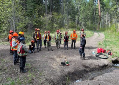 wildfire training westbank