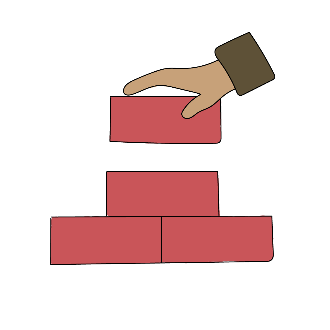 hand building blocks