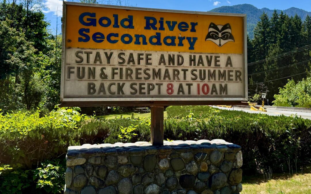 Gold River Students Learn the Importance of FireSmart
